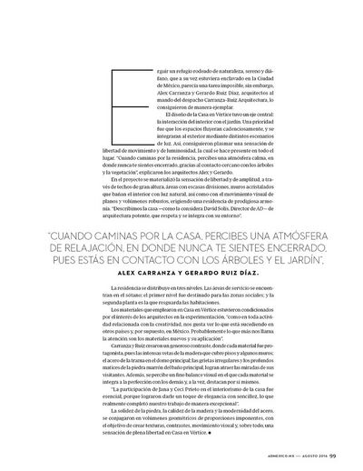 AD ARCHITECTURAL DIGEST - August 2016