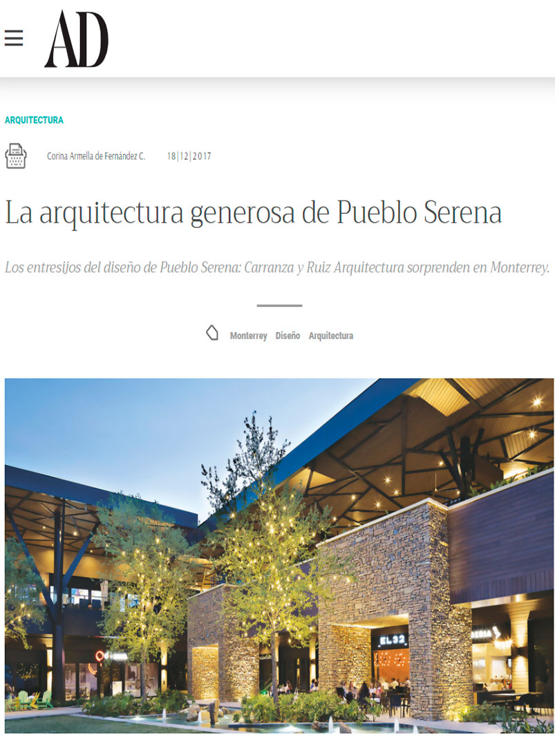 AD ARCHITECTURAL DIGEST