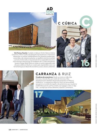AD ARCHITECTURAL DIGEST - June 2017
